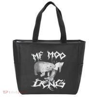 Funny Moo Deng (Metal) Tote Bag thumb 0