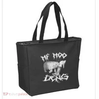 Funny Moo Deng (Metal) Tote Bag thumb 2