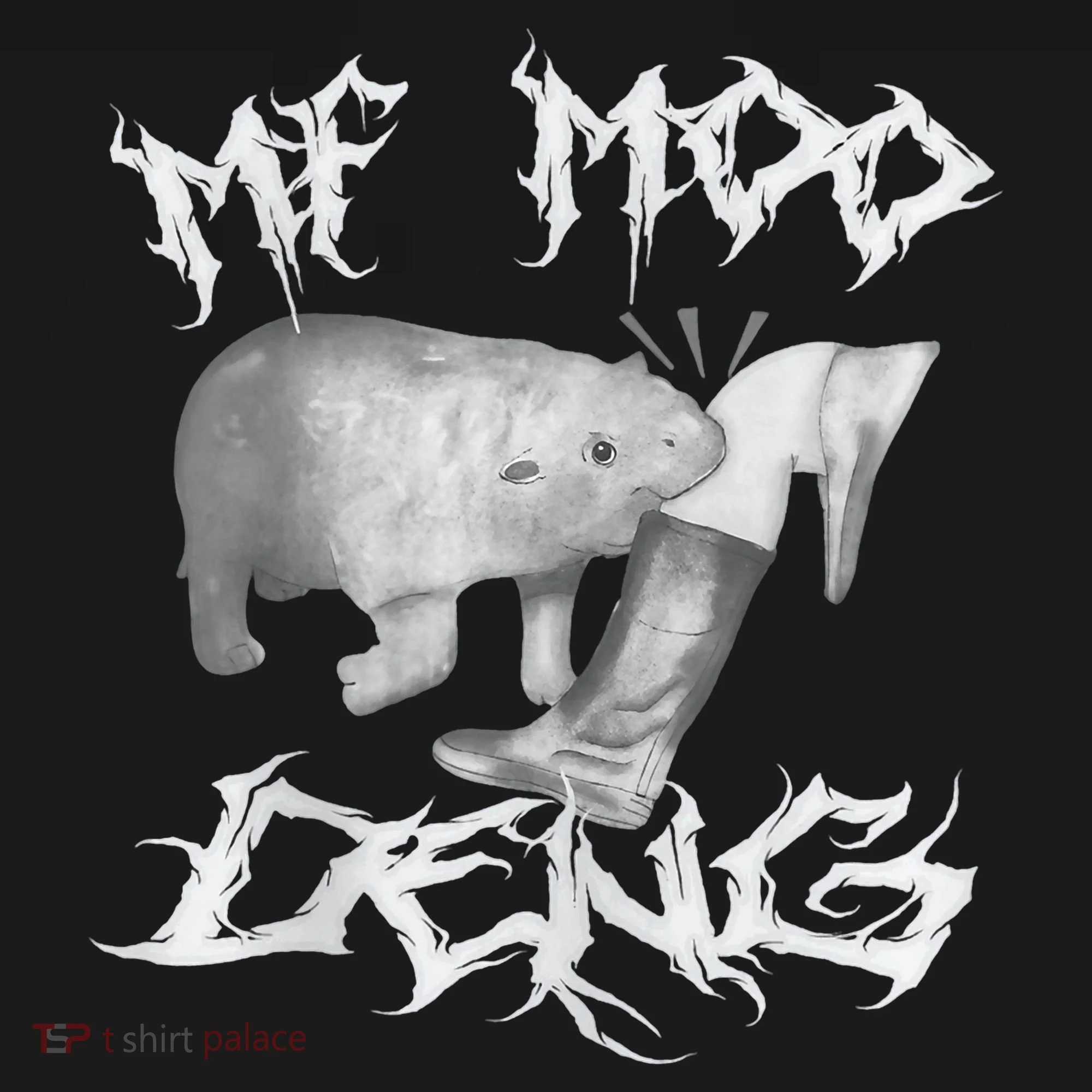 Funny Moo Deng (Metal) Tote Bag