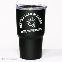 Foster Moreau Defend Team Gleason No White Flags Tumbler thumb 0