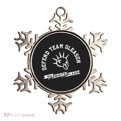 Foster Moreau Defend Team Gleason No White Flags Ornament