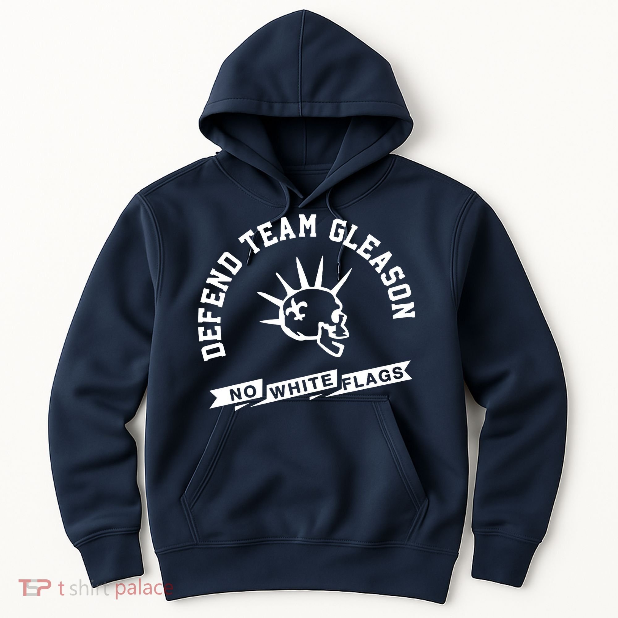 Foster Moreau Defend Team Gleason No White Flags Hoodie