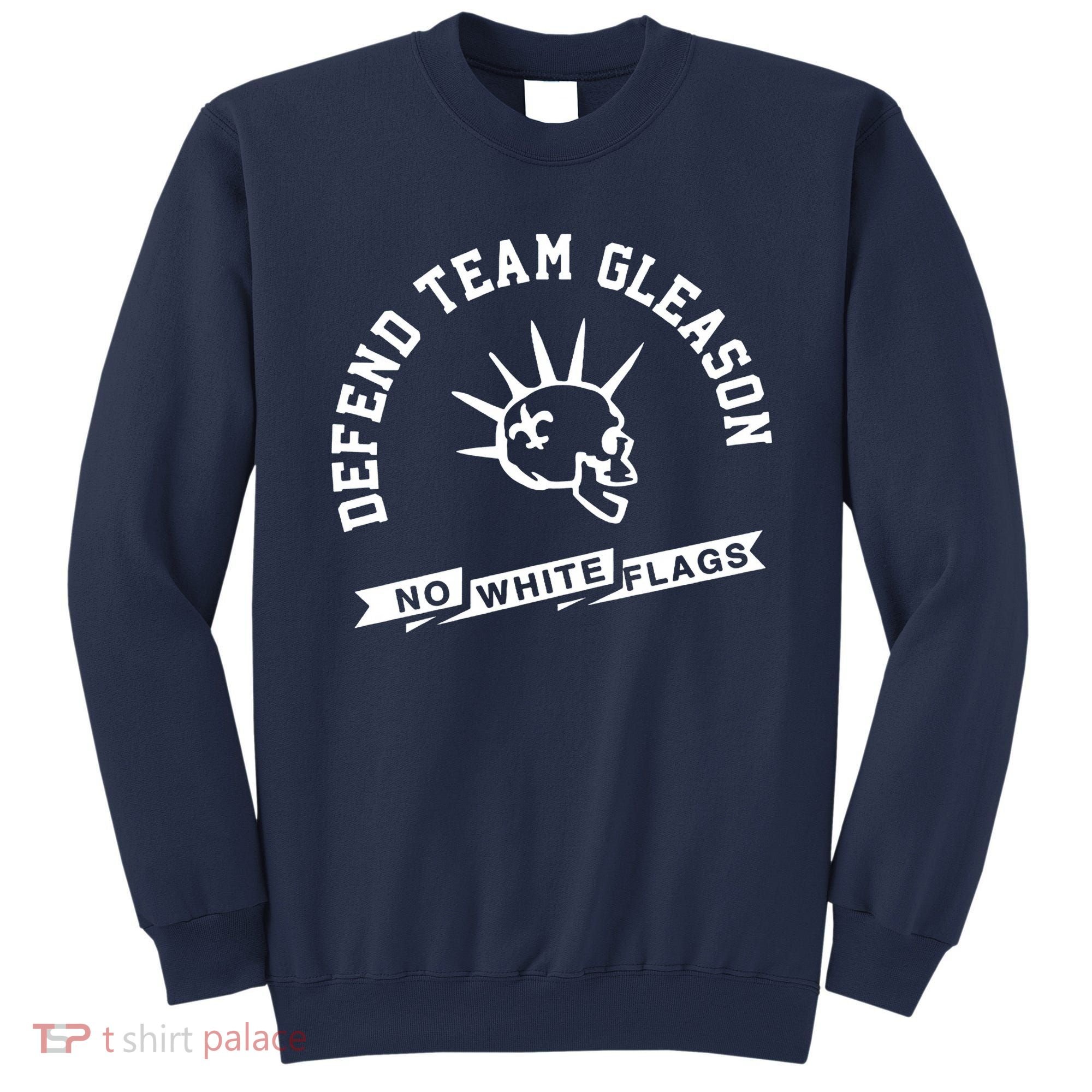 Foster Moreau Defend Team Gleason No White Flags Sweatshirt