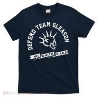 Foster Moreau Defend Team Gleason No White Flags T-Shirt thumb 0