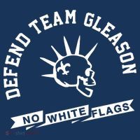 Foster Moreau Defend Team Gleason No White Flags Coaster thumb 2