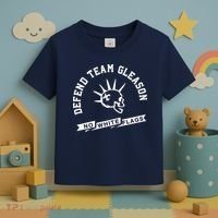 Foster Moreau Defend Team Gleason No White Flags Toddler T-Shirt thumb 3