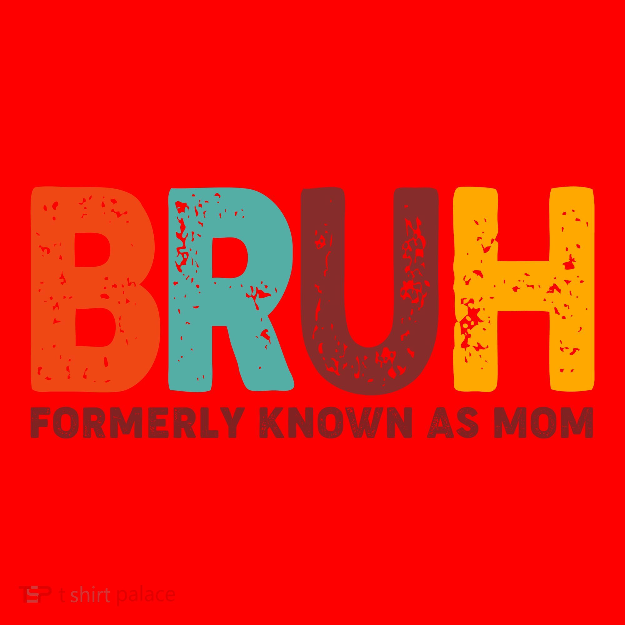 Funny Mothers Day Bruh Formerly Known As Mom Santa Hat