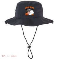 Funny Moo Deng Halloween Boo Ghost Costume Moodeng Lover Bucket Hat thumb 0
