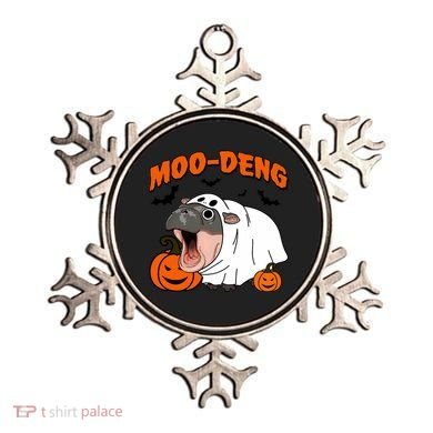 Funny Moo Deng Halloween Boo Ghost Costume Moodeng Lover Ornament