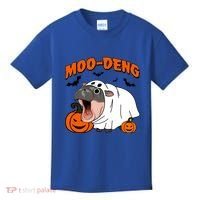 Funny Moo Deng Halloween Boo Ghost Costume Moodeng Lover Kids T-Shirt thumb 0