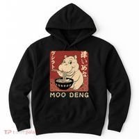 Funny Moo Deng Ramen Noodle Japanese Hoodie thumb 0