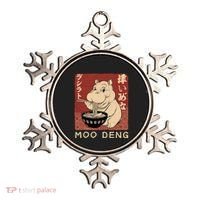 Funny Moo Deng Ramen Noodle Japanese Ornament thumb 0