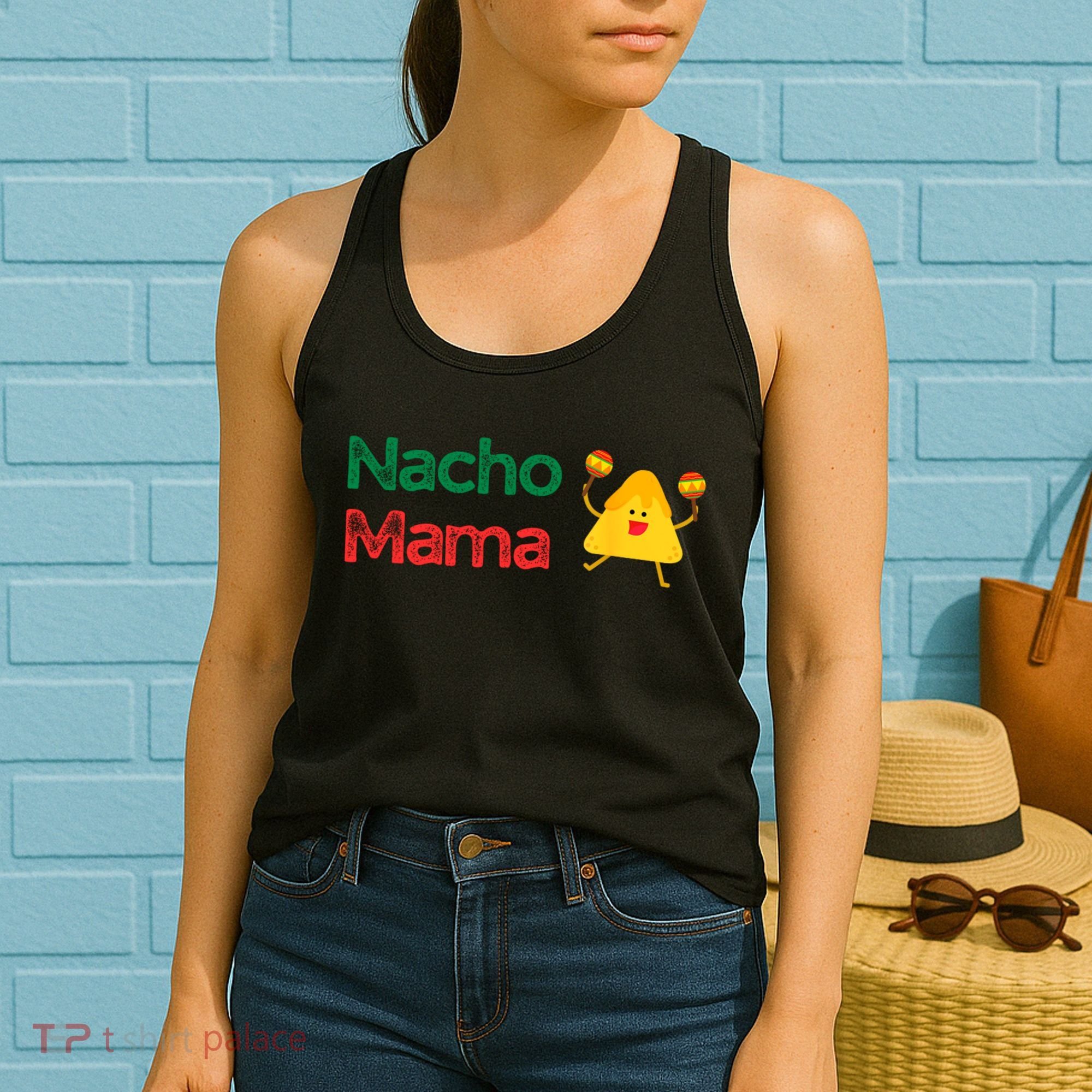 Funny MotherS Day Nacho Mama Women's Tank Top