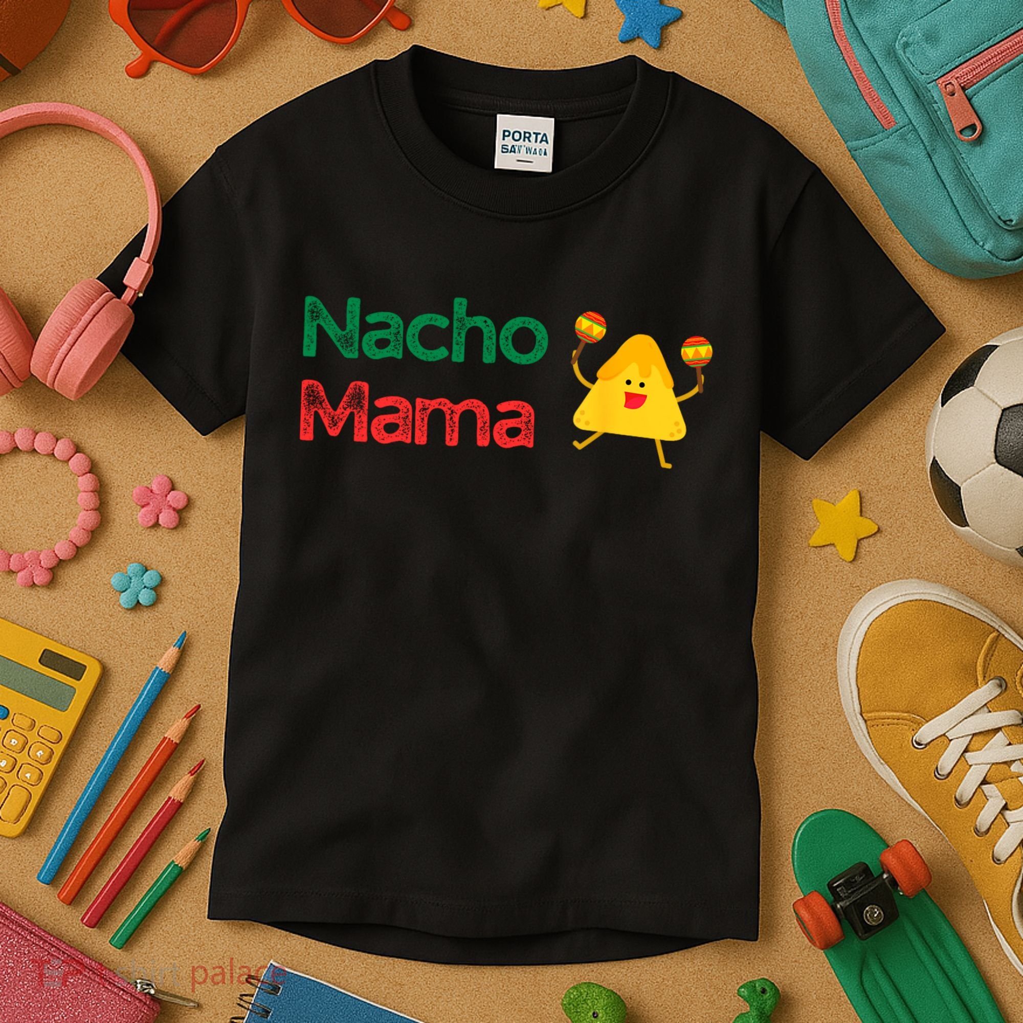 Funny MotherS Day Nacho Mama Kids T-Shirt
