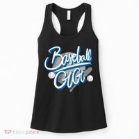 Funny Mother's Day Gifts Grandma Nana Baseball Gigi  Women's Tank Top thumb 0