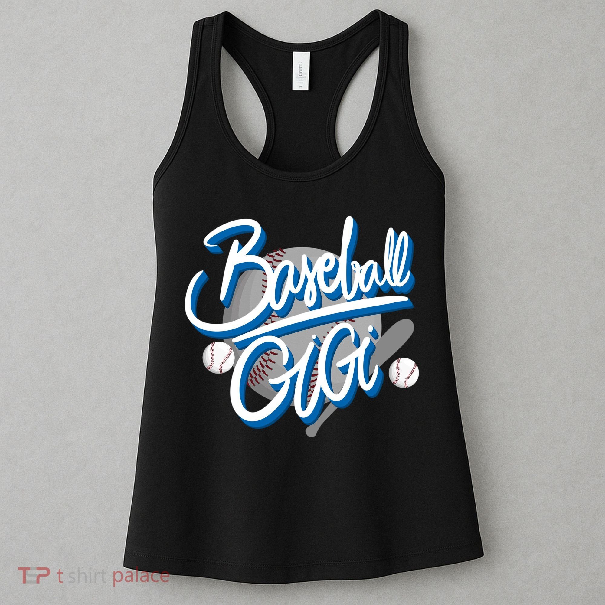 Funny Mother's Day Gifts Grandma Nana Baseball Gigi  Women's Tank Top