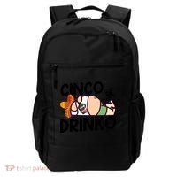 Fat Man Drinking Cinco De Mayo T Backpack thumb 0