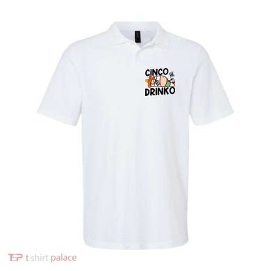 Fat Man Drinking Cinco De Mayo T Polo