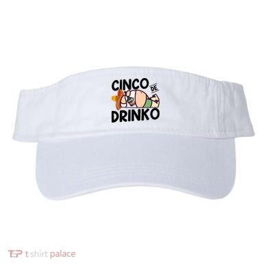 Fat Man Drinking Cinco De Mayo T Visor