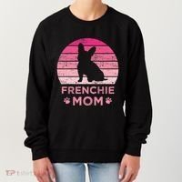 Frenchie Mom Dog Moms Mamma French Bulldog Cute Gift Women's Sweatshirt thumb 0