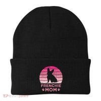 Frenchie Mom Dog Moms Mamma French Bulldog Cute Gift Beanie thumb 0