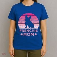 Frenchie Mom Dog Moms Mamma French Bulldog Cute Gift T-Shirt thumb 4