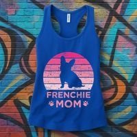 Frenchie Mom Dog Moms Mamma French Bulldog Cute Gift Women's Tank Top thumb 3