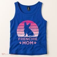 Frenchie Mom Dog Moms Mamma French Bulldog Cute Gift Tank Top thumb 2