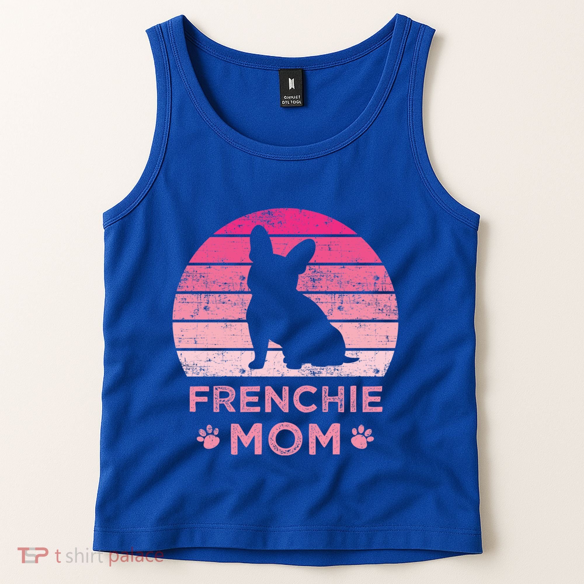 Frenchie Mom Dog Moms Mamma French Bulldog Cute Gift Tank Top