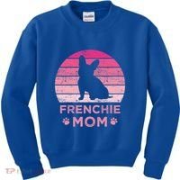 Frenchie Mom Dog Moms Mamma French Bulldog Cute Gift Kids Sweatshirt thumb 0