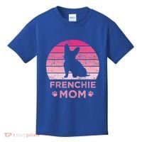 Frenchie Mom Dog Moms Mamma French Bulldog Cute Gift Kids T-Shirt thumb 0