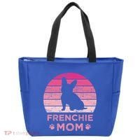 Frenchie Mom Dog Moms Mamma French Bulldog Cute Gift Tote Bag thumb 0