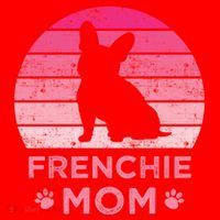Frenchie Mom Dog Moms Mamma French Bulldog Cute Gift Santa Hat thumb 1