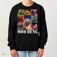 Funny Moo Deng Baby Pygmy Hippo Cute Zoo For Family Women's Sweatshirt thumb 0