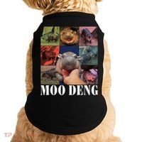 Funny Moo Deng Baby Pygmy Hippo Cute Zoo For Family Doggie Tank thumb 0