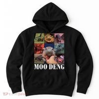 Funny Moo Deng Baby Pygmy Hippo Cute Zoo For Family Hoodie thumb 0