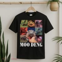 Funny Moo Deng Baby Pygmy Hippo Cute Zoo For Family T-Shirt thumb 2