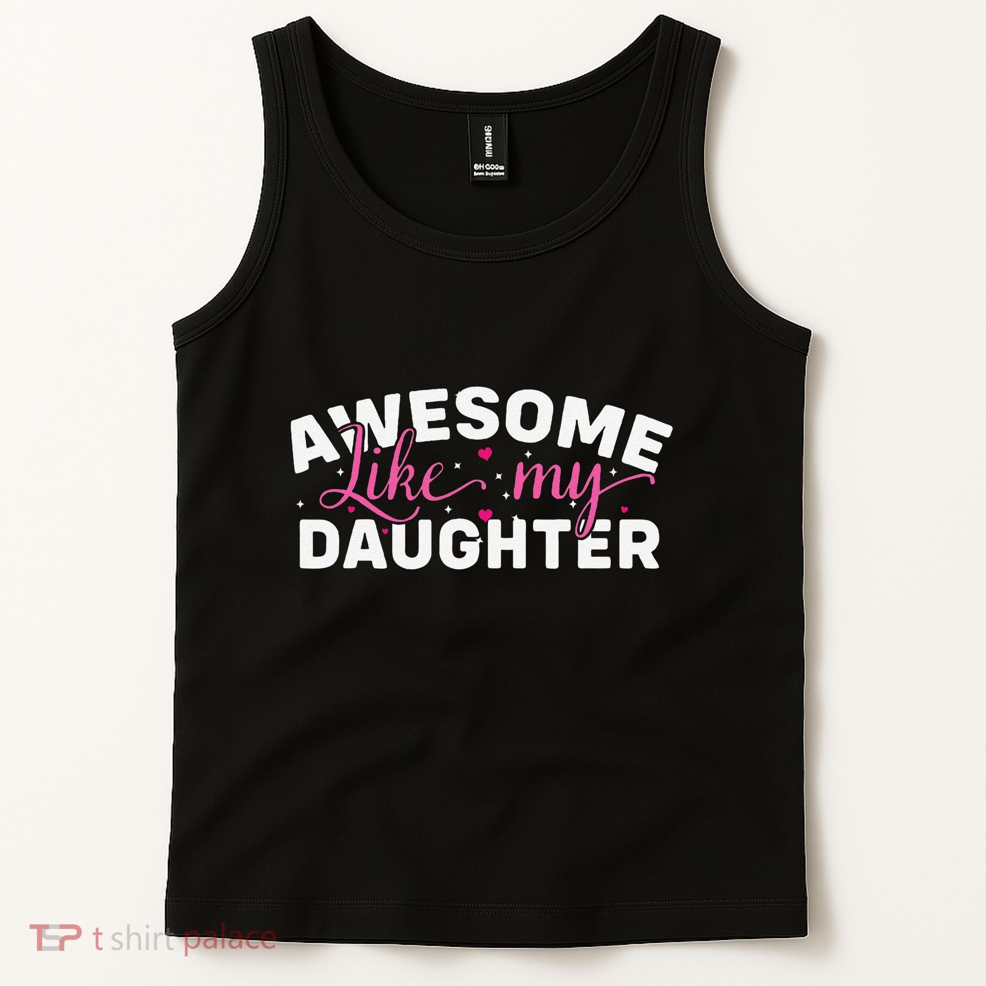 Funny Mom & Dad Gifts From Daughter Awesome Like Mydaughter Tank Top