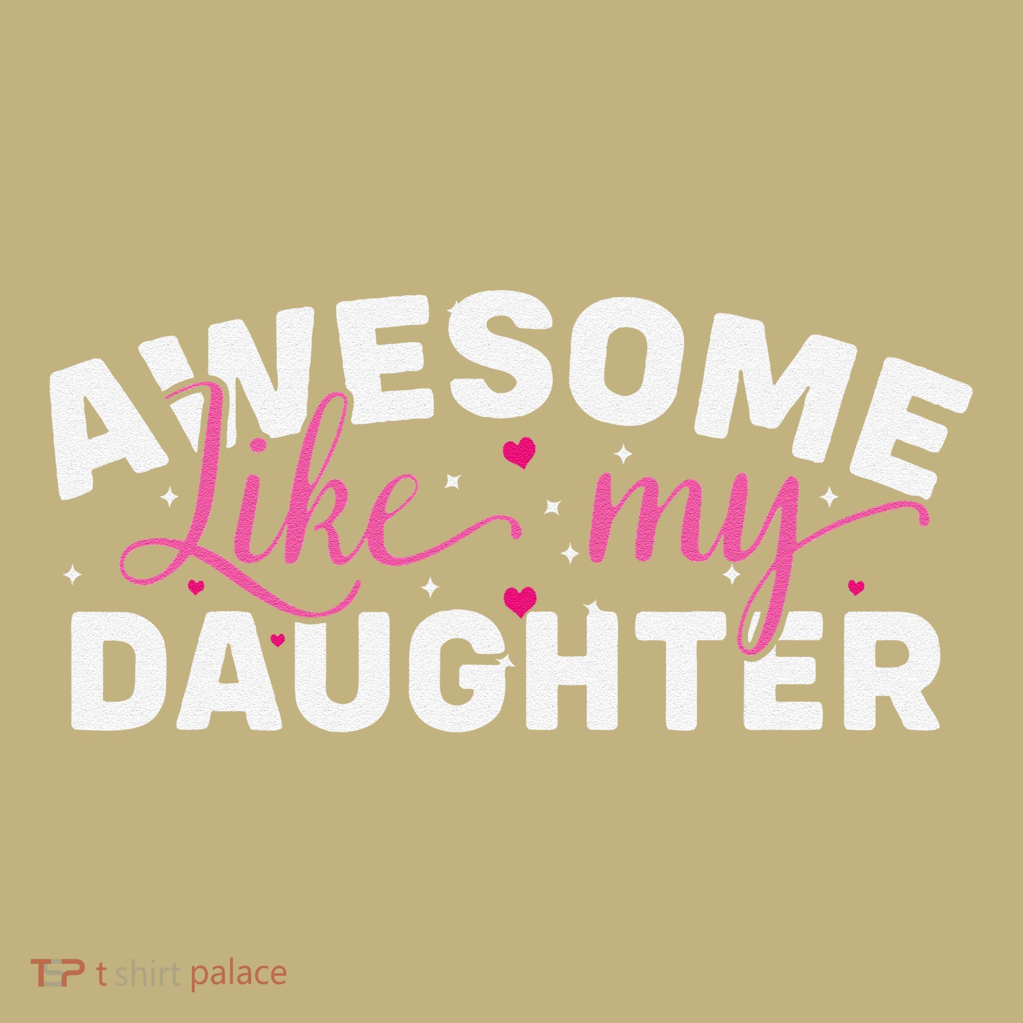 Funny Mom & Dad Gifts From Daughter Awesome Like Mydaughter Mousepad