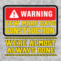 Few More Days Construction Company Construction Workers The Baniff Cuffed Pom Beanie thumb 2