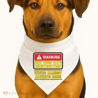 Few More Days Construction Company Construction Workers USA-Made Doggie Bandana thumb 1