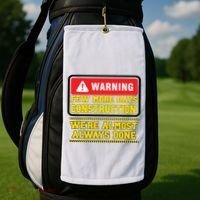 Few More Days Construction Company Construction Workers Golf Towel thumb 2