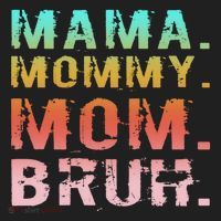 Funny Mother Day Sarcastic Mama Mommy Mom Bruh Beanie thumb 2