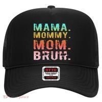 Funny Mother Day Sarcastic Mama Mommy Mom Bruh Hat thumb 0