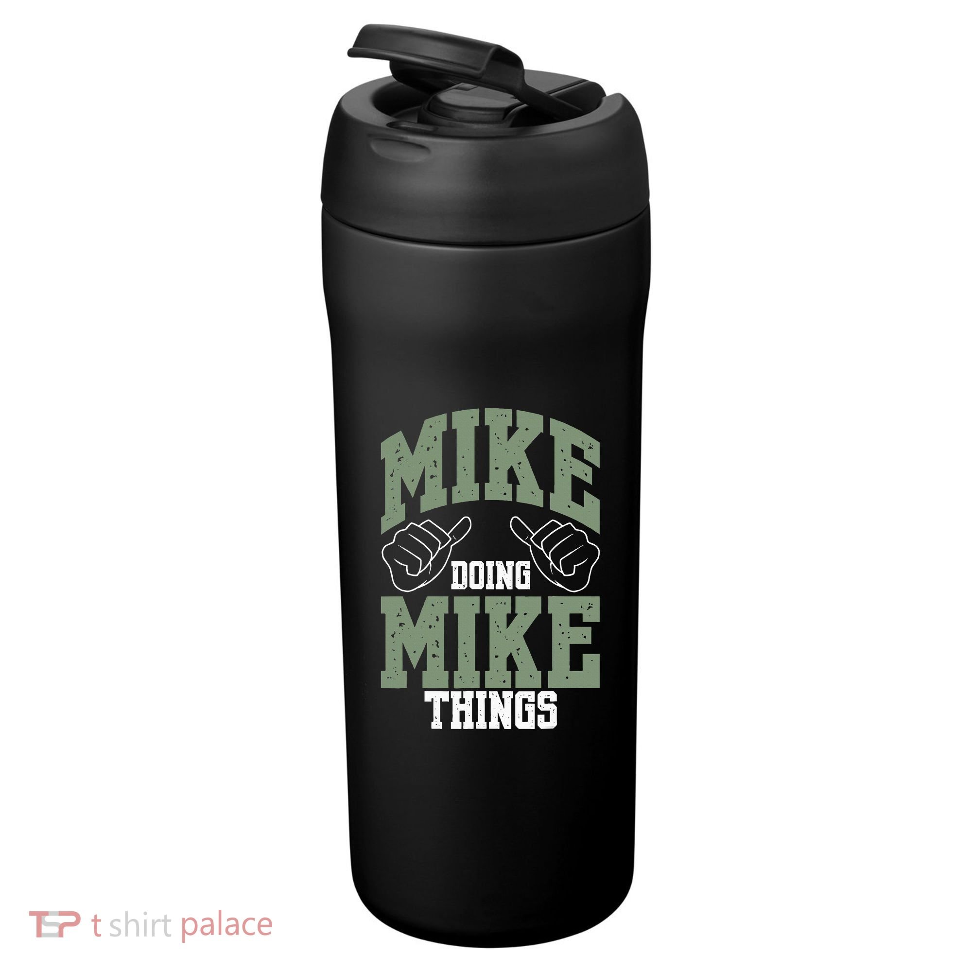 Funny Mike Doing Mike Things Mike Birthday 24oz Duet Stainless Steel Tumbler