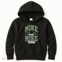 Funny Mike Doing Mike Things Mike Birthday Kids Hoodie thumb 0