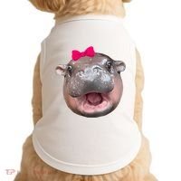 Funny Moo Deng Hippo Cute Baby Pygmy Coquette Doggie Tank thumb 0