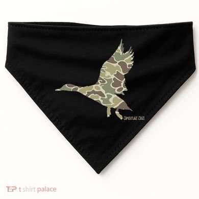 Flying Mallard Duck Camouflage Camo Duck Hunting Camo Hunter USA-Made Doggie Bandana