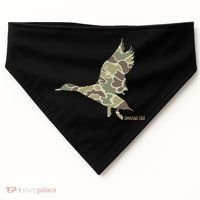 Flying Mallard Duck Camouflage Camo Duck Hunting Camo Hunter USA-Made Doggie Bandana thumb 0