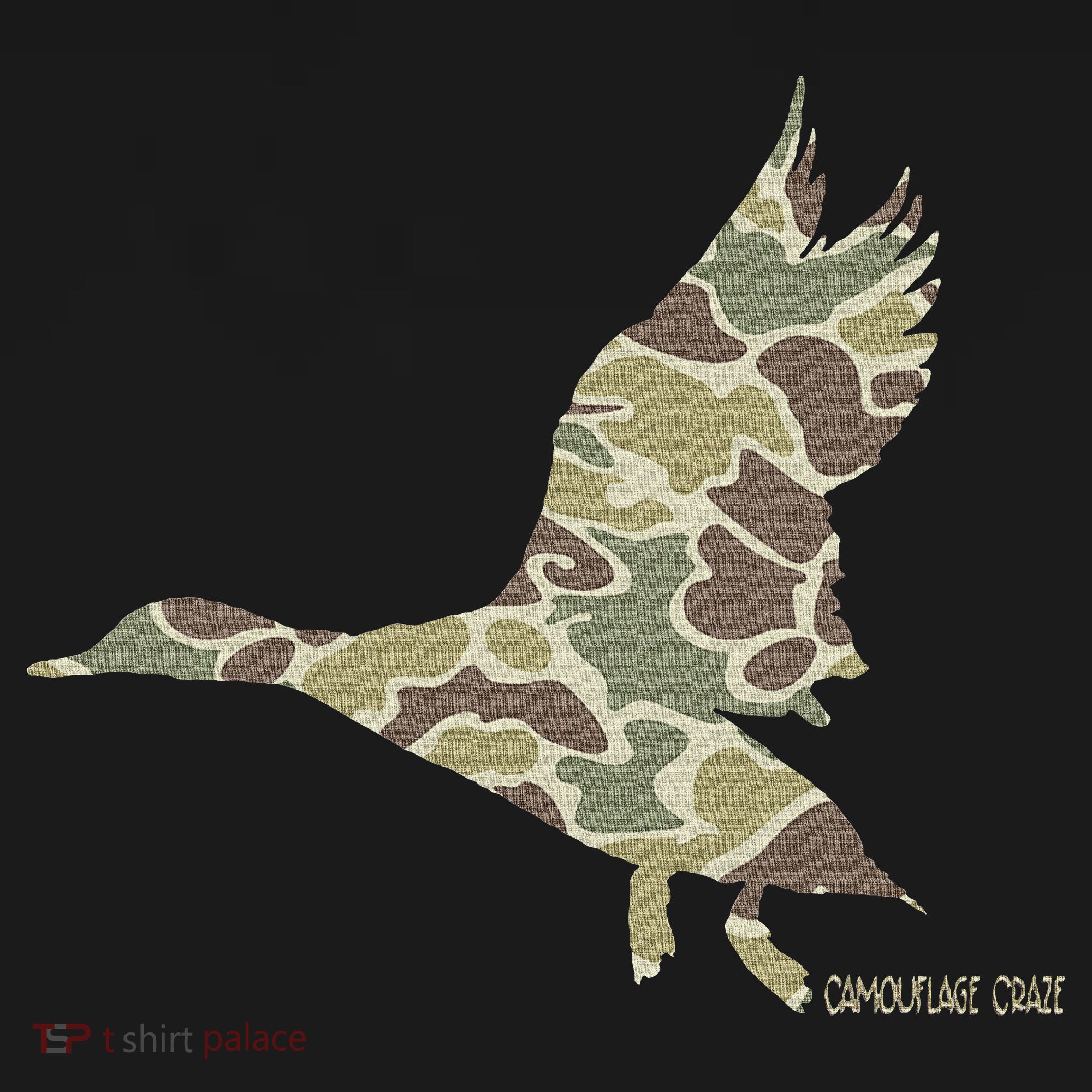 Flying Mallard Duck Camouflage Camo Duck Hunting Camo Hunter Sweatshirt